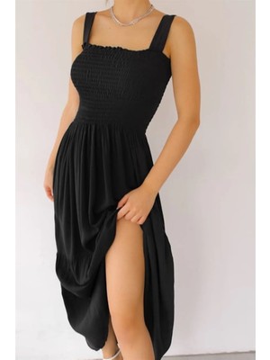 Kasheha Gipeli Bürümcük Elbise