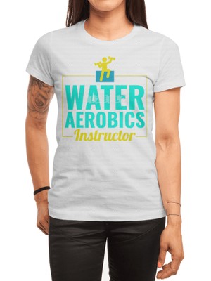 Fizello Water Aerobics Aquatic Fitness Aqua Exercise Spor T-Shirt