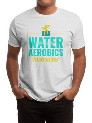 Fizello Water Aerobics Aquatic Fitness Aqua Exercise Spor T-Shirt