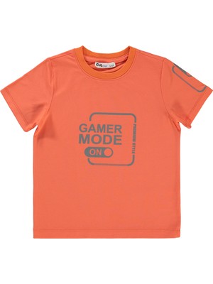 Civil Boys Erkek Çocuk Tişört 2-5 Yaş Oranj