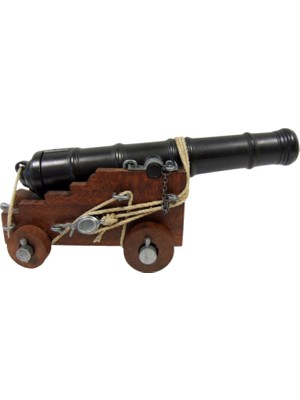 Denix 18. Yüzyıl Ingiltere Koleksiyonluk Ölçekli Model Deniz Top Arabası