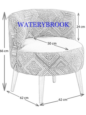 Watery Brook Sydney Çay Seti Koltuk Takımı - Cafe, Ofis, Balkon, Kafe, Bahçe, Ofis, Salon Mobilyası