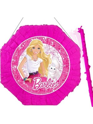 Barbie Pinyata 42 cm + Sopası