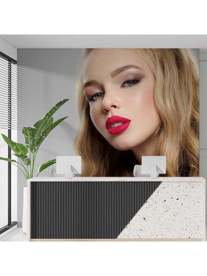 Duvar Kağıdı Baskı Kadın Kuaför Duvar Kağıdı Baskı