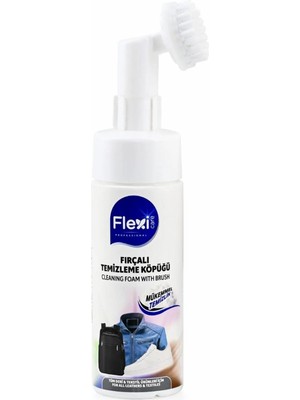 Flexi Care Flexi Fırçalı Susuz Ayakkabı ve Kumaş Temizleme Köpüğü 150 ml