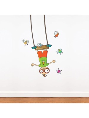 Kt Grup Yaramaz Bean Çocuk Odası 100 Parça Duvar Sticker Seti