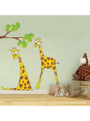 Kt Grup Şaşkın Zürafa Çocuk Odası Sticker