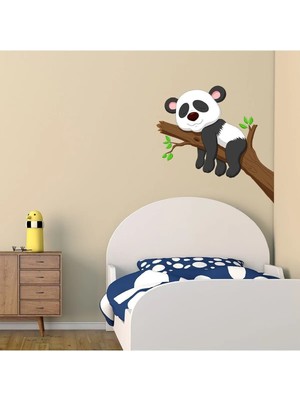 Kt Grup Uyuyan Panda Çocuk Odası Sticker