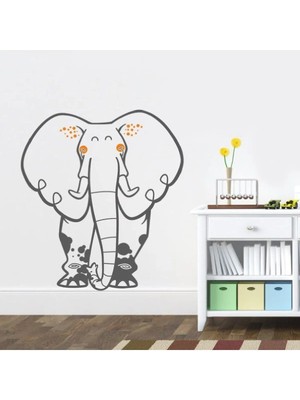 Kt Grup Fil Çocuk Odası Duvar Sticker