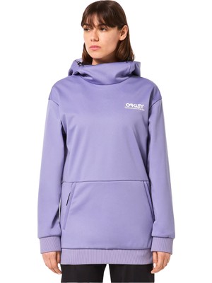 Oakley Park Rc Softshell Hoodie Kadın Mor Sweat