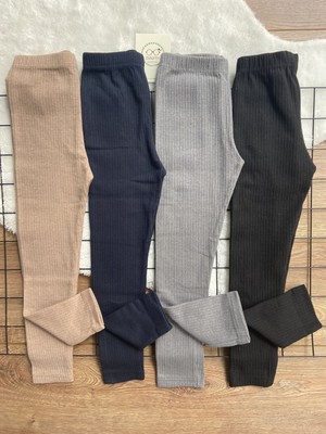 Tuna'ys Shopping Fitilli Şardonlu Çocuk Tayt 4'lü Takım Kahve Laci Gri Siyah (JBH6ZC1ZHUDNW)