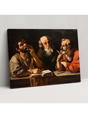 Painted Anarchy Caravaggio Tarzı Kanvas Tablo - Caravaggio, Caravaggio Tarzı, Kanvas Tablo, Kanvas Tablo, 50X30