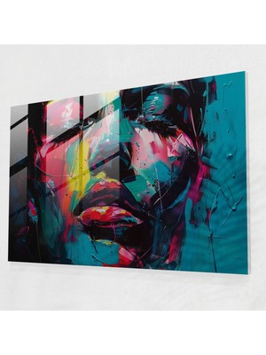Painted Anarchy Fovizm Cam Sanatı - Fovizm, Fovizm Sanat Tarzı, Modern Sanat, Cam Sanatı, 45X30