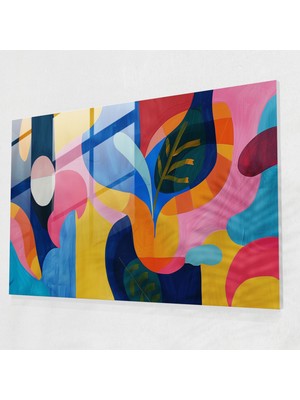 Painted Anarchy Henri Matisse Cam Baskı - Henri Matisse, Ev Dekorasyonu, Henri Matisse, Modern Sanat, 45X30