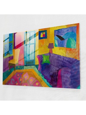 Painted Anarchy Henri Matisse Modern Sanat - Henri Matisse, Modern Sanat, Cam Baskı, Henri Matisse, 45X30