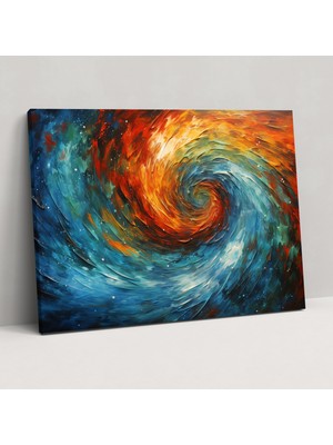 Painted Anarchy Burçlar Soyut Kanvas Tablo - Burçlar, Ev Dekorasyonu, Burçlar, Kanvas Tablo, 50X30