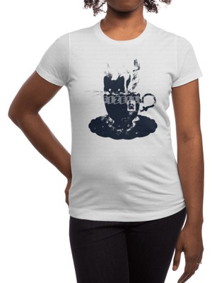 Fizello Having Tea With My Lovely Cat Spor T-Shirt