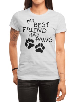 Fizello My Best Friend Has Paws Spor T-Shirt