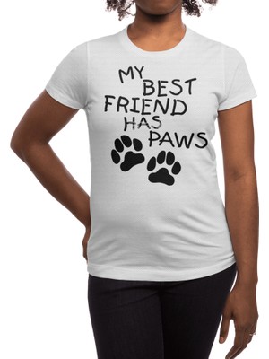 Fizello My Best Friend Has Paws Spor T-Shirt