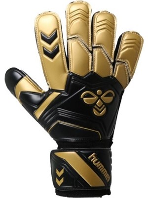 Hummel Performance Black - Altın / Gold Kaleci Eldiveni 9