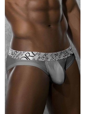 Erkek Modal Gri Torbalı Mini Paça Boxer Slip C8T8N7O1