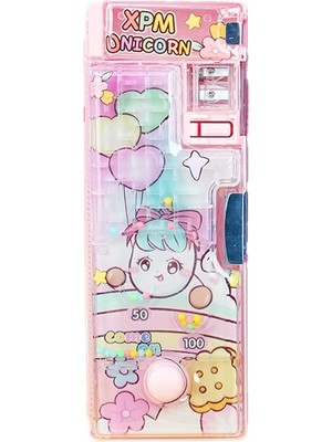 Taros Unick Color 2 Gözlü Fonksiyonel Kalem Kutusu (Su Oyunlu)