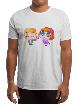 Fizello Cute Couple Spor T-Shirt