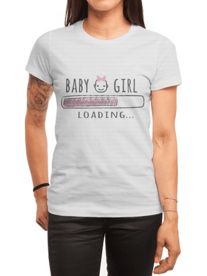 Fizello Gift For Pregnant Women. Baby Girl Girl Mother Spor T-Shirt