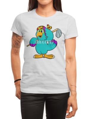 Fizello Parrot As Cleaner With Mop Spor T-Shirt