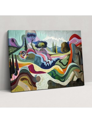 Painted Anarchy Pablo Picasso Kanvas Tablo - Pablo Picasso, Pablo Picasso, Ev Dekorasyonu, Duvar Dekorasyonu, 50X30