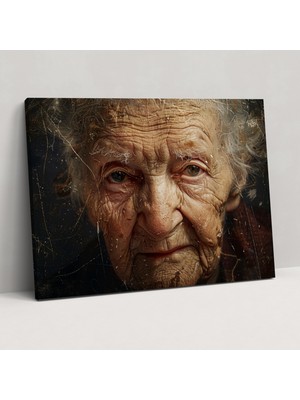 Painted Anarchy Rembrandt Bilge Gözler Kanvas Tablo - Rembrandt, Ev Dekorasyonu, Rembrandt, Kanvas Tablo, 70X50