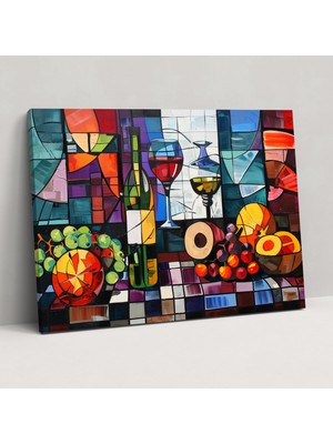 Kübist Başyapıt Duvar Sanatı - Pablo Picasso, Duvar Dekorasyonu, Ev Dekorasyonu, Duvar Sanatı, 50X30