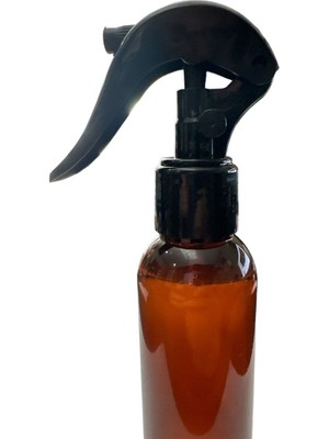 Koçak Ambalaj 100 ml Amber Renk Triger Sprey Başlıklı Şişe 10 Adet