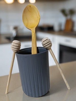 Eco Fast Hakiki Şimşir Kaşık, Şimşir Yemek Kaşığı, 1 Adet Şimşir Kaşık