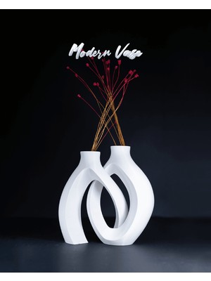 Loop Store Modern Vazo Saksı