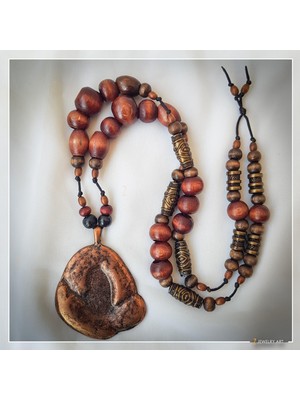 Z Jewelry Art Bohede - El Yapımı Etnik Otantik Bohem Kadın Erkek Kolye