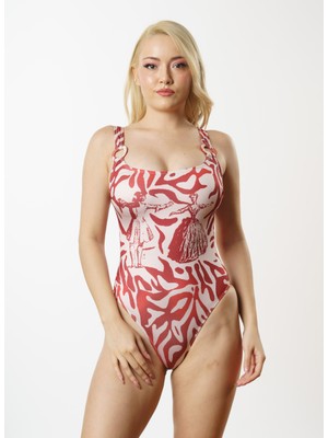 Louren Kırmızı Kadın Mayo LRN24YZM2966