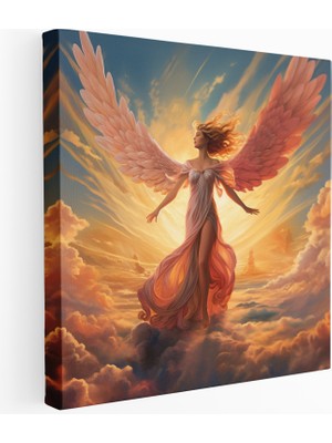 Painted Anarchy Ruhani Melek Kanvas Tablo, 30X30 cm