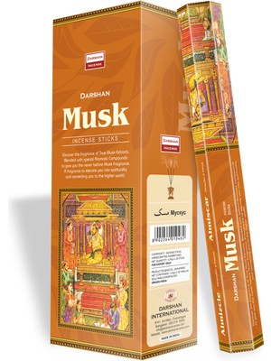 Morey Darshan Musk Tütsü 1 Box (6 Paket)