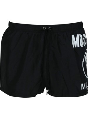 Moschino Siyah Erkek Şort Mayo 241V3A4287