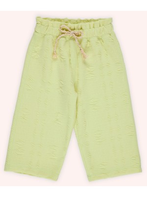 Panço Kız Bebek Beli Lastikli Pantolon