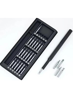 Cmt 25 Parça Çok Fonksiyonlu Hassas Tornavida Seti Renkli Ergonomik Tasarım ile Dayanıklı Yapı
