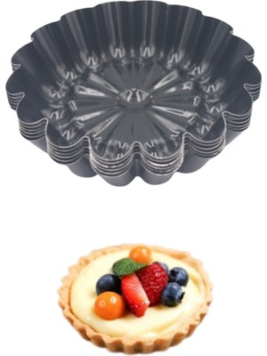 Pastry Planet Teflon Tartolet Kalıbı 6 Adet