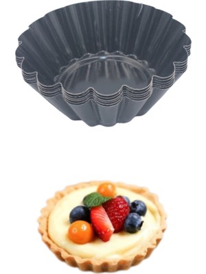 Pastry Planet Teflon Tartolet Kalıbı 6 Adet