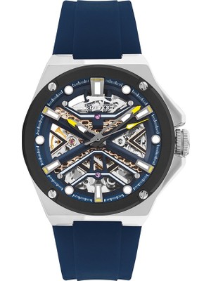 Slazenger SL.09.2265.1.04 Quartz Silikon Lacivert 44 mm Erkek Kol Saati
