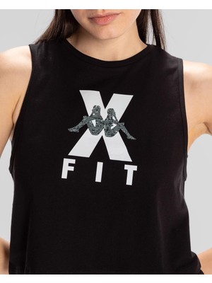 Kappa Kombat Wkt Exina Xfit Kadın Siyah Regular Fit Atlet