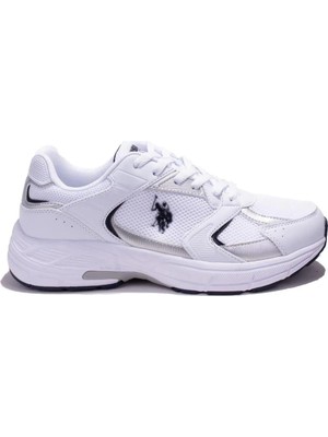 U.S. Polo Assn. Felix Beyaz Lacivert Erkek Sneaker Spor Ayakkabı V1