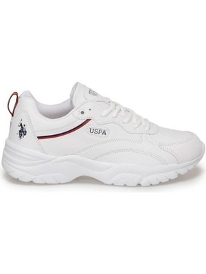 U.S. Polo Assn. Tracey Yüksek Taban Beyaz Kadın Trend Spor Ayakkabı V17