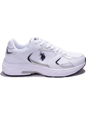 U.S. Polo Assn. Felix Beyaz Lacivert Unisex Sneaker Spor Ayakkabı V7