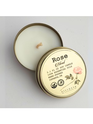 Pisidesa Gül Karışımı Mumu (Rose Blend)